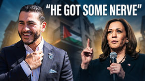 The Nerve of Dr Abdul El-Sayed: "Anti-Genocide" Candidate Helps Kamala Harris Whitewash the Stench of Genocide from Her DC Pantsuit 