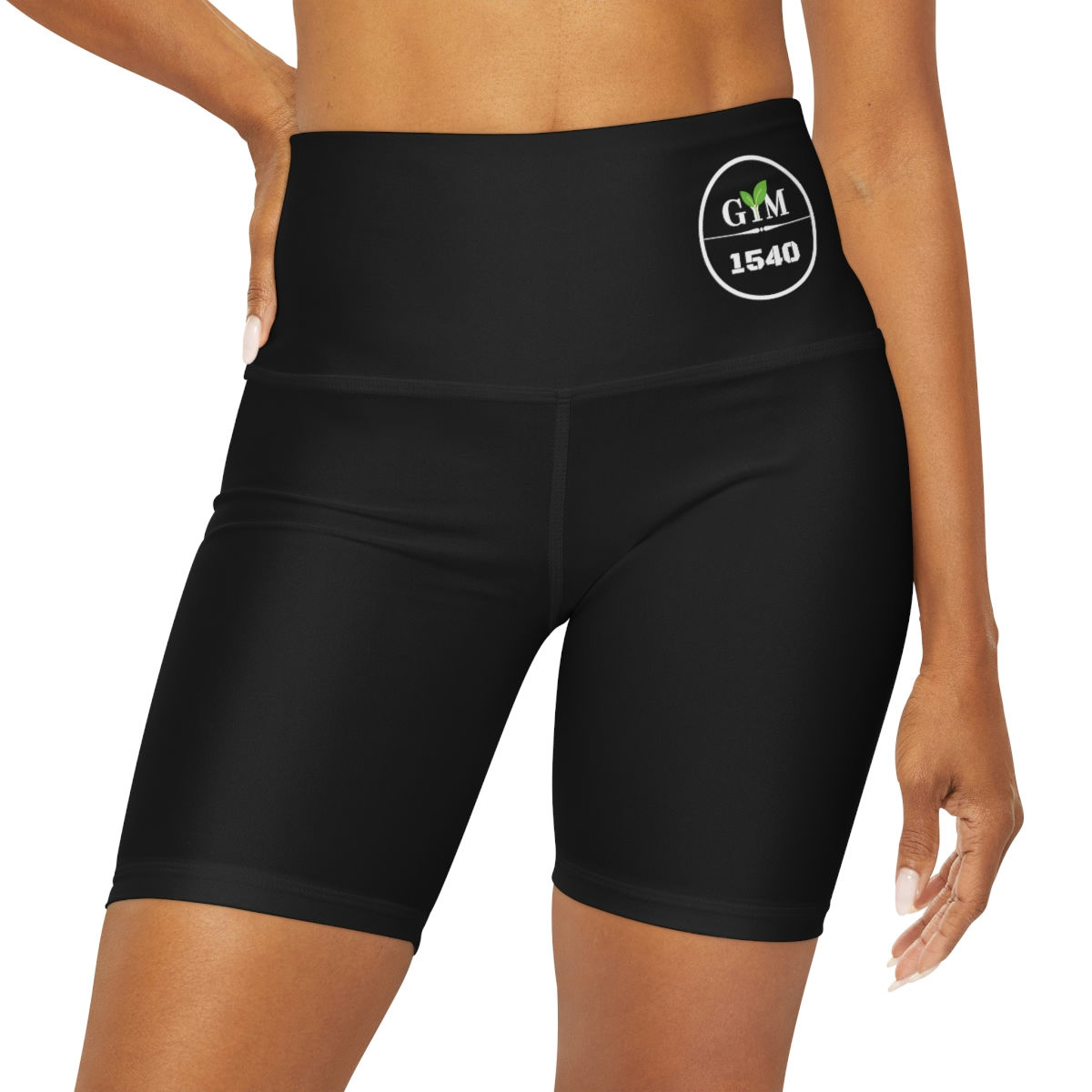 GYM1540 High Waisted Yoga Shorts