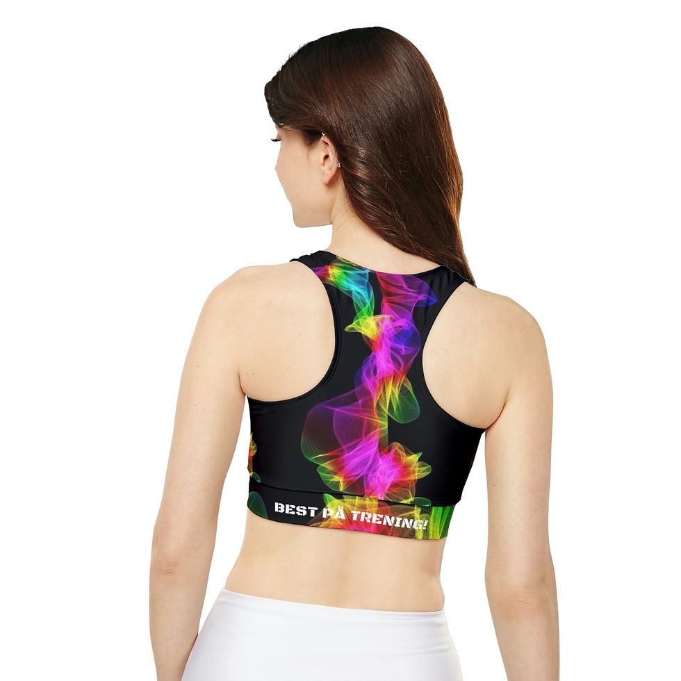 Thumbnail: GYM1540 Sports Bra (Farget mønster)