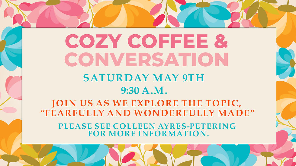 Cozy Coffee & Conversation