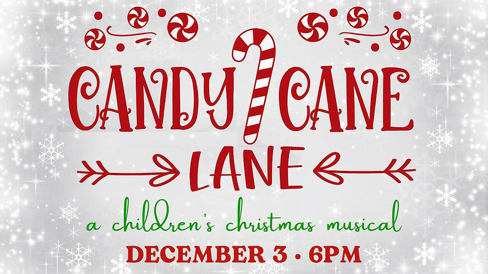 Candy Cane Lane - A Children's Christmas Musical