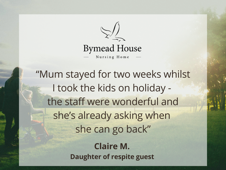 Discover the Benefits of Respite Care at Bymead House