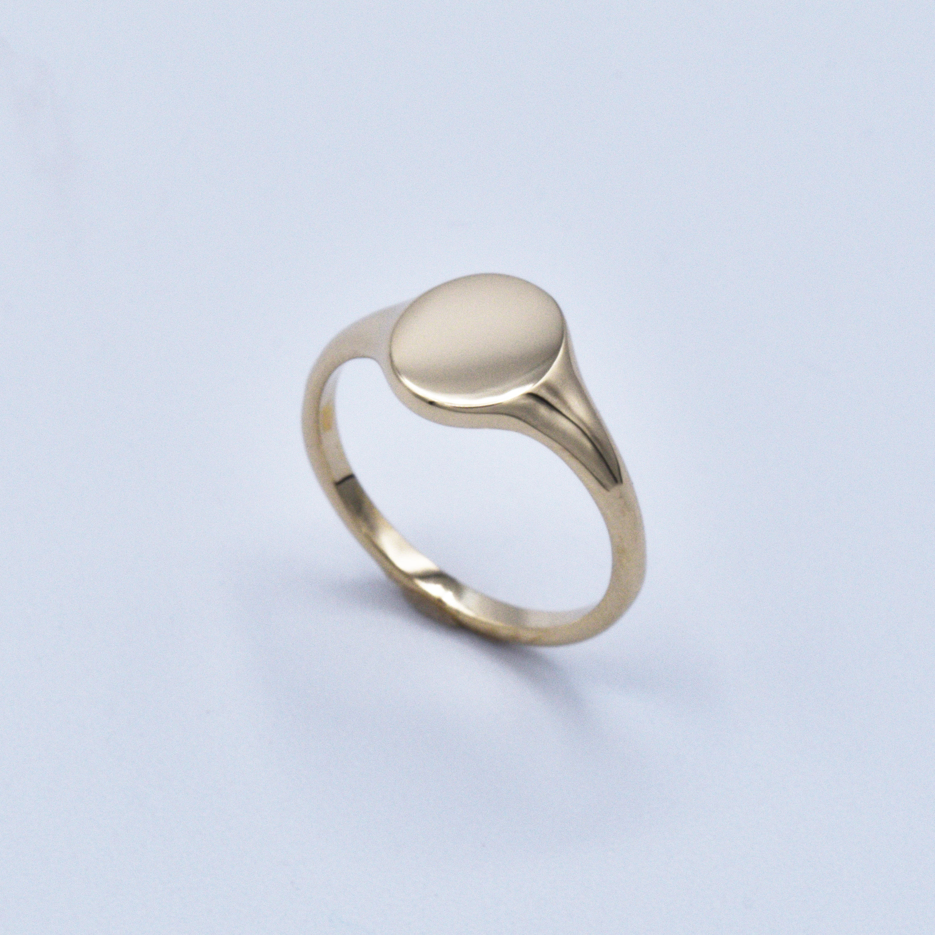 Small Oval Signet Ring.