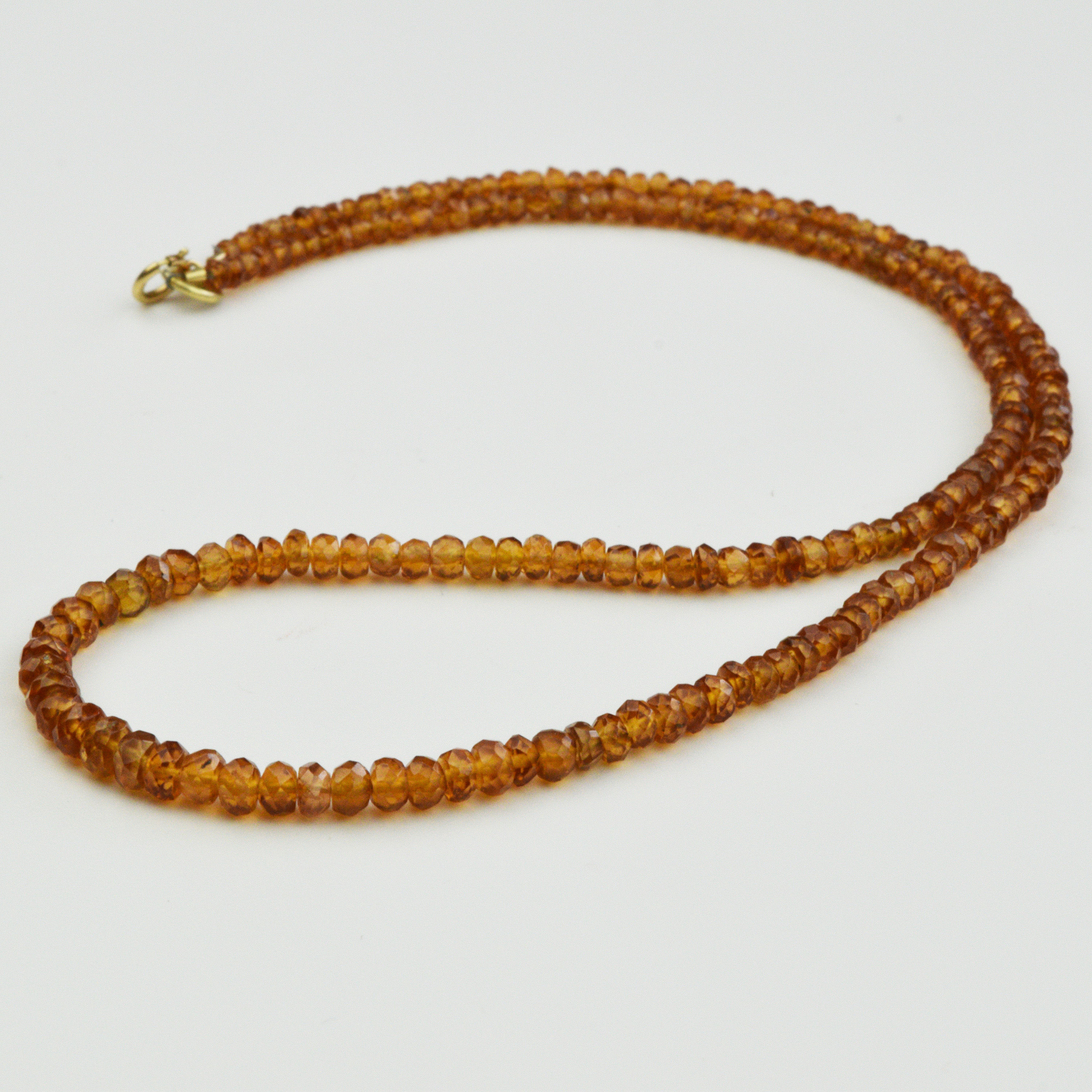 Hessonite Garnet Beads