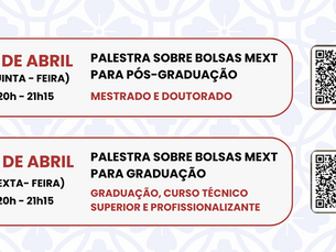 🎓 Bolsas de Estudo MEXT 2027: Tudo Sobre os Webinars de Abril