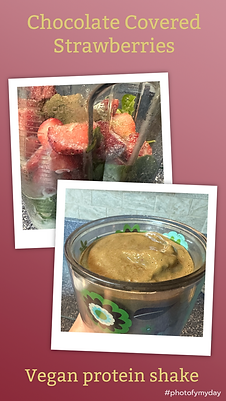 Chocolate Covered Strawberries Vegan Protein SHake.PNG