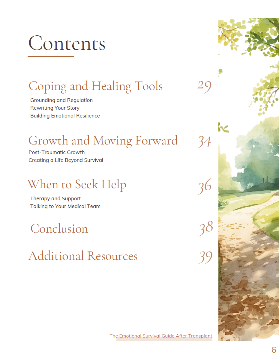 Thumbnail: The Emotional Survival Guide After Transplant