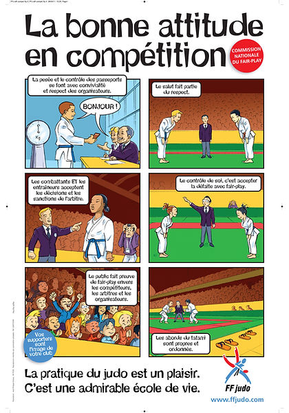 judo randan maringues l'attitude au judo