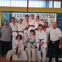 Tournoi de jujitsu combat
