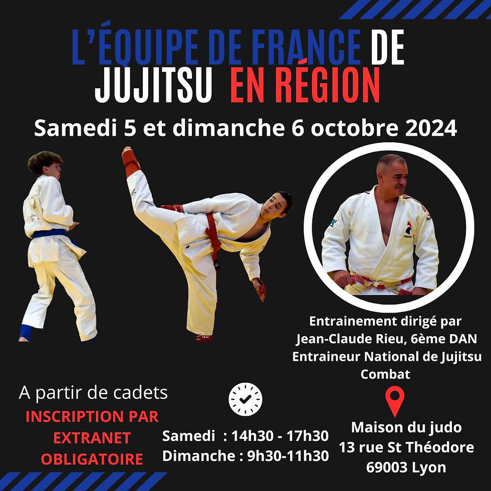 Stage Judo Jujitsu