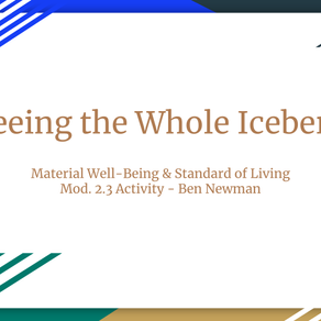 Mod. 2.3 - Seeing The Whole Iceberg