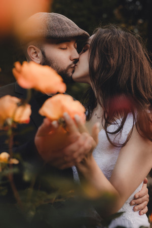 Lauriston Castle, Edinburgh – elegant romantic couple session in Scotland captured by a Scotland wedding photographer.