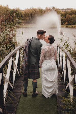 Authentic and emotional ceremony captured in Scotland wedding photography