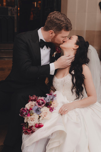 Family portraits at Dundas Castle wedding, Scotland, cinematic and fine art editorial style