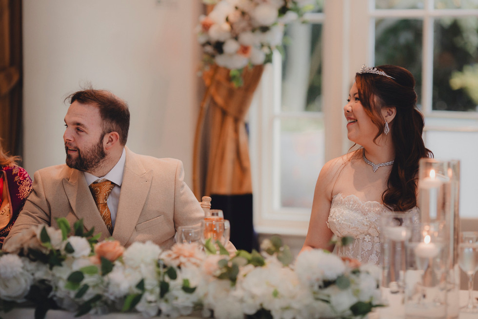 Wedding reception at Balbirnie House Hotel Scotland joyful celebration with family and friends