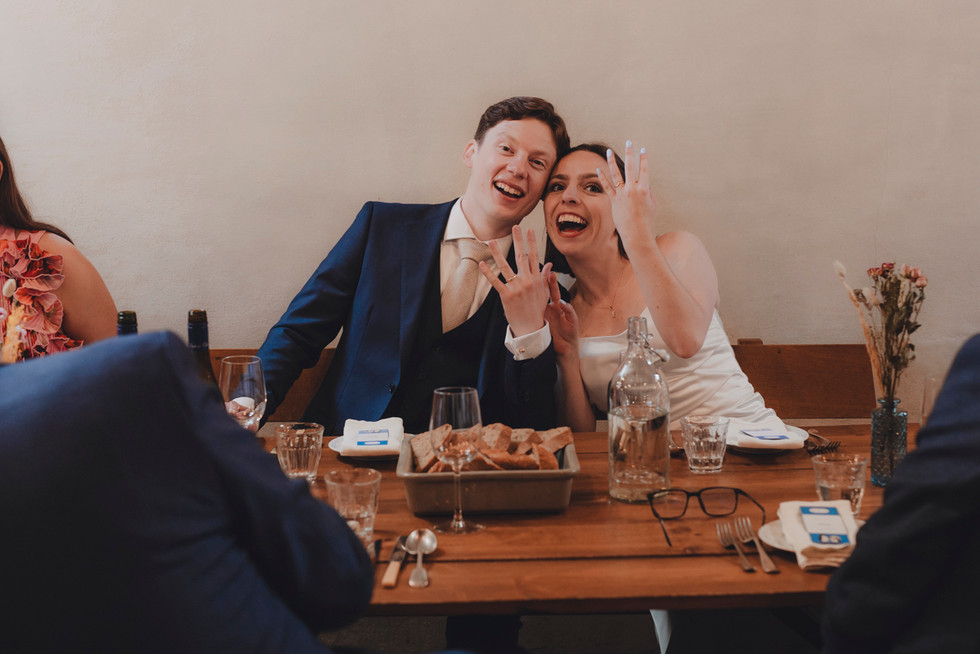 Guests enjoying speeches and laughter – editorial and fine art wedding photography in Scotland.