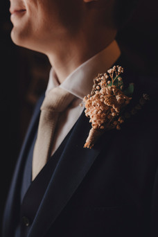 Groom preparation moments at Balerno – meaningful and romantic wedding photography.