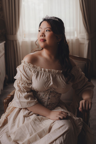 Emotional bride preparation moments at Balbirnie House Hotel wedding morning