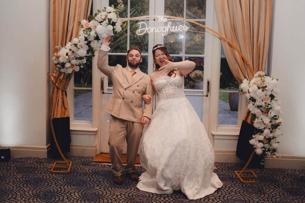 Guests enjoying wedding reception at Balbirnie House Hotel Scotland  Meaningful wedding reception moments captured by a Scotland wedding