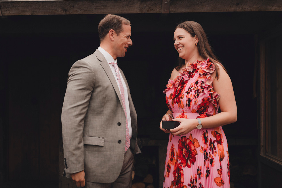 Relaxed drinks and social moments at The Free Company photographed by an Edinburgh wedding photographer.