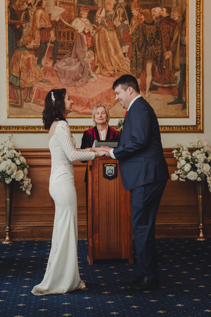 city chambers edinburgh wedding photographer