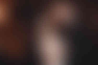 Fine art portraits of couple enjoying first dance in Scottish castle