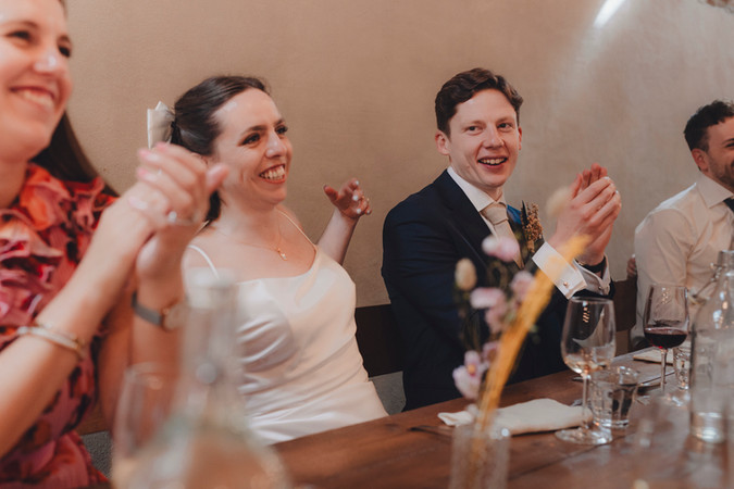 Emotional and joyful reception moments captured by a documentary Scotland wedding photographer.
