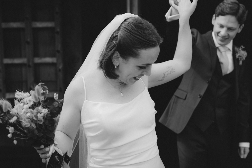 Intimate and relaxed couple session at The Free Company, captured by a Scotland wedding photographer.