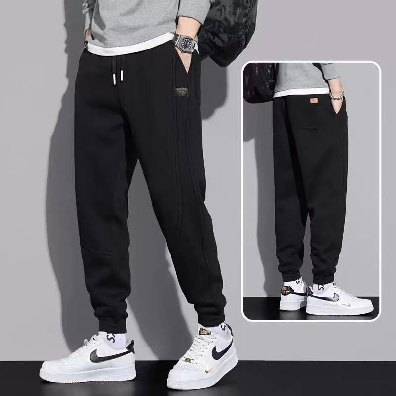 Thumbnail: Fleece Trousers Men's Casual Sports Trousers