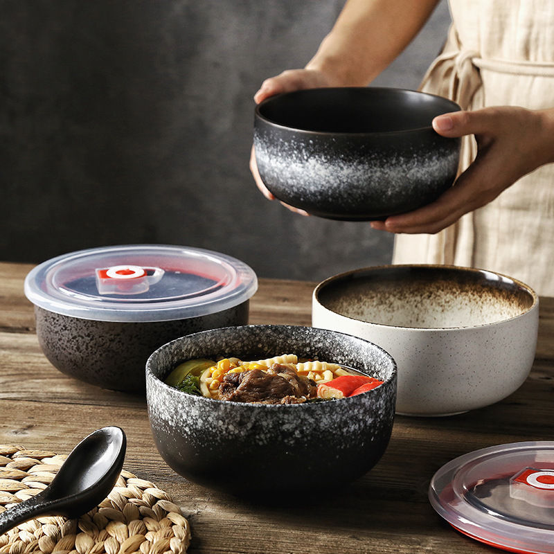 Thumbnail: Japanese Tang Monk Bowl 6.5 Inch Ceramic Bowl Hotel Restaurant Rice Bowl Fruit 