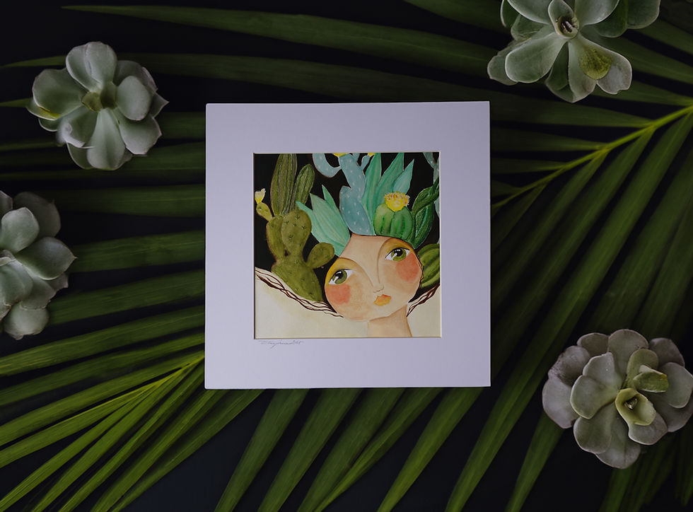 „Sommerseele von Emma’s Kunst – handgefertigte Illustration aus dem Westallgäu, Deutschland, jetzt für Kunden aus der schweiz