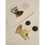 Thumbnail: Boston Terrier Downward Dog Enamel Pin