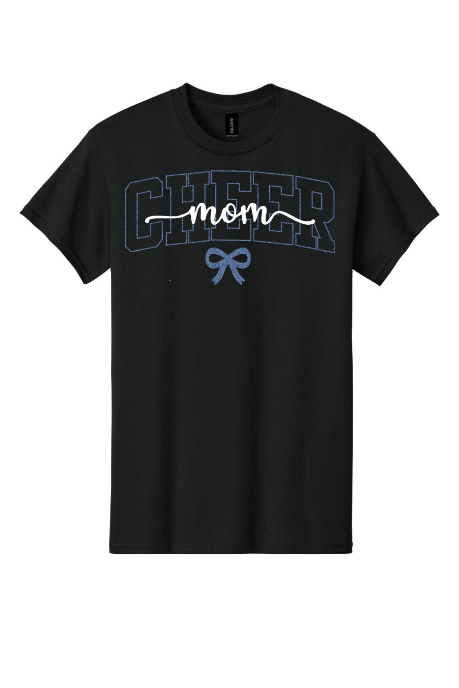 Cheer Mom T-shirt w/ glitter or regular print