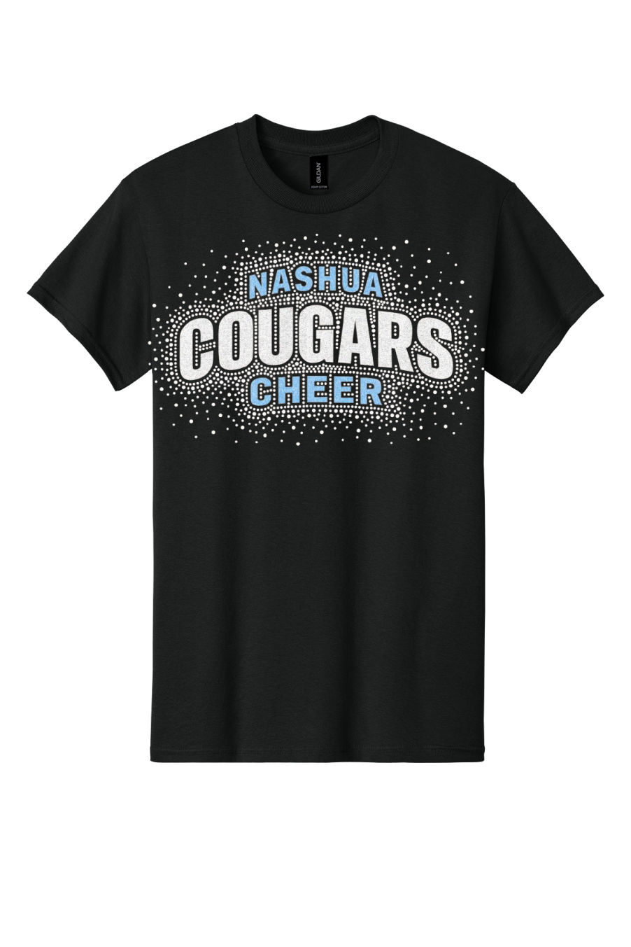 T-Shirt w/Rhinestones and glitter 