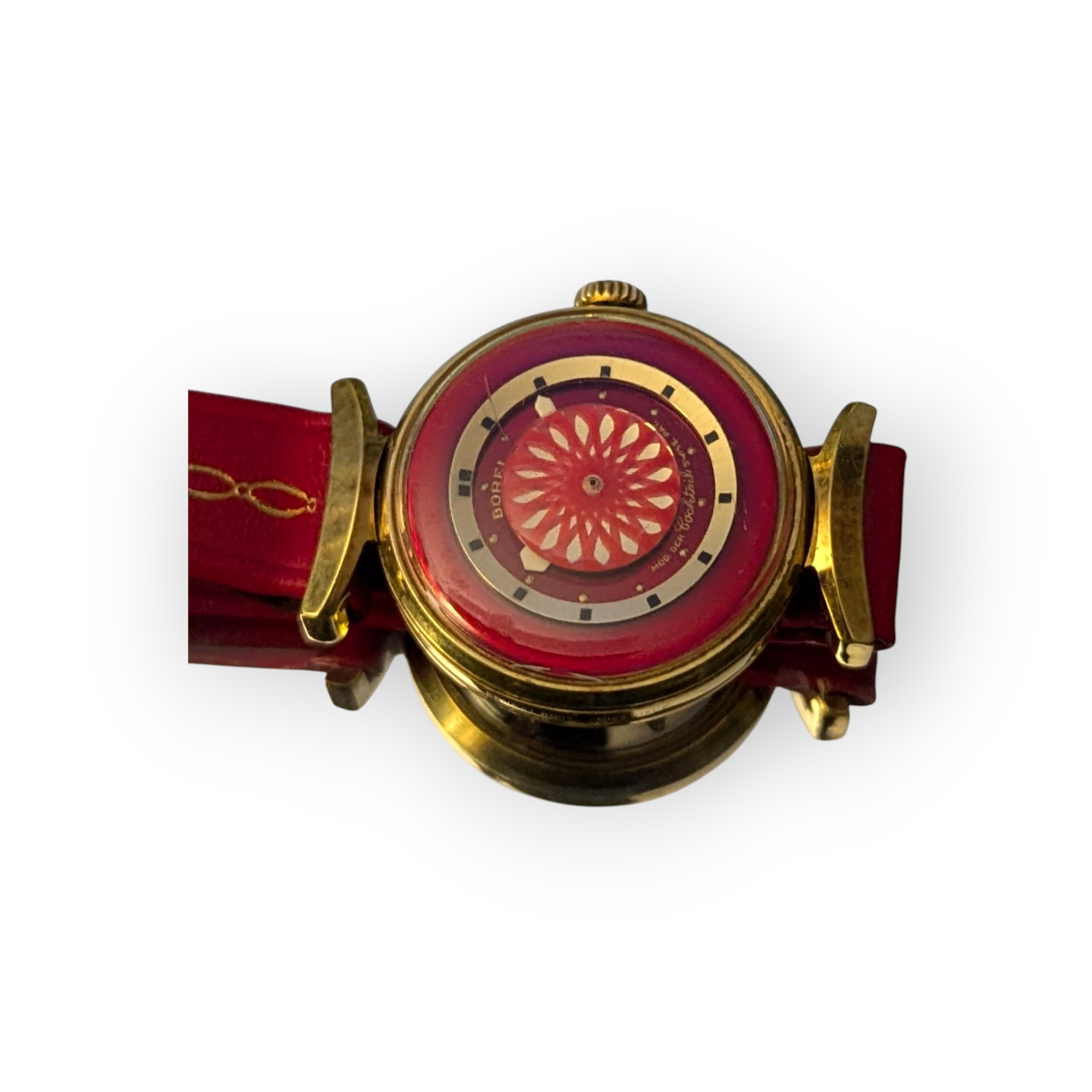 Vintage Ernest Borel Cocktail Kaleidoscope Watch