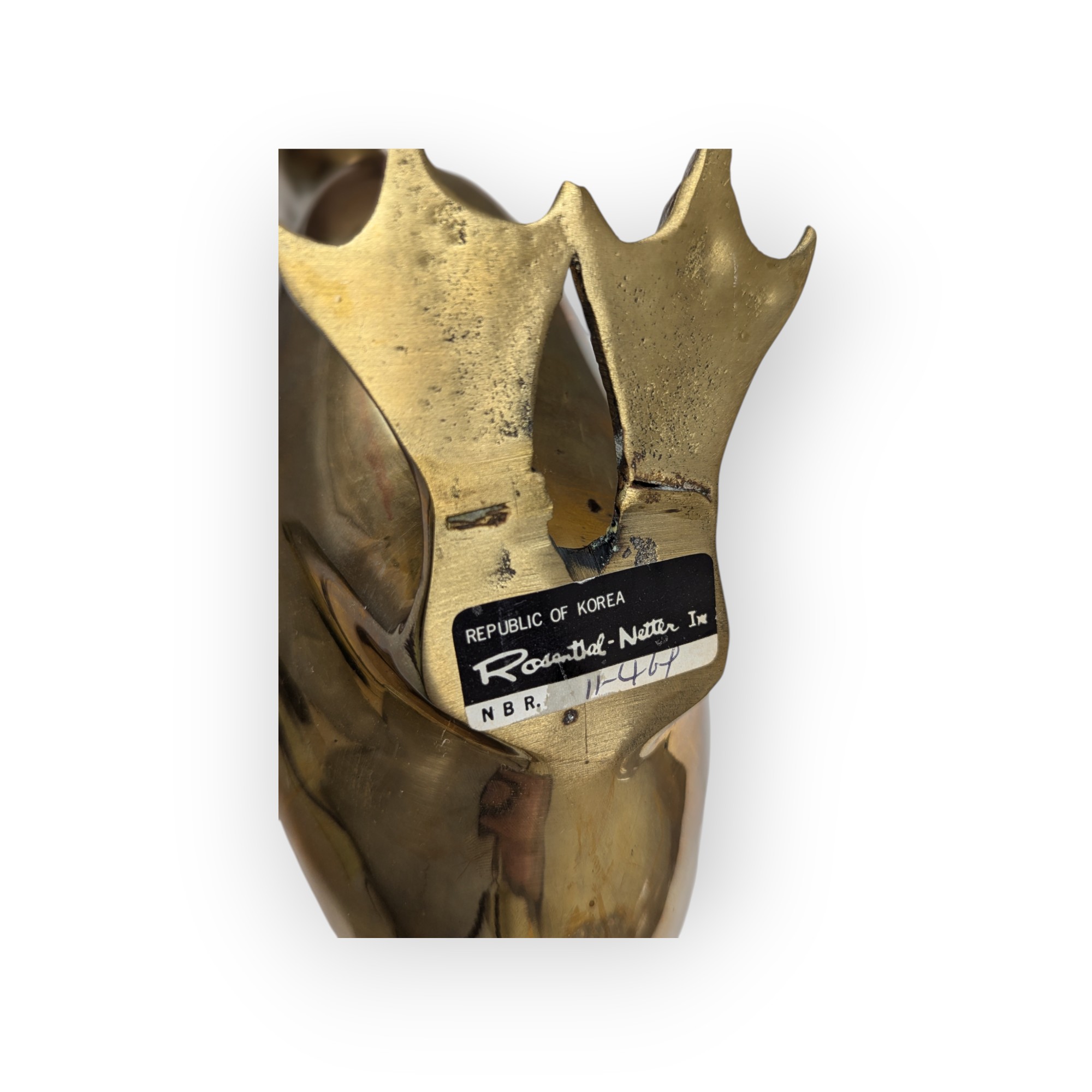 Vintage Netter Brass Duck – Image 6