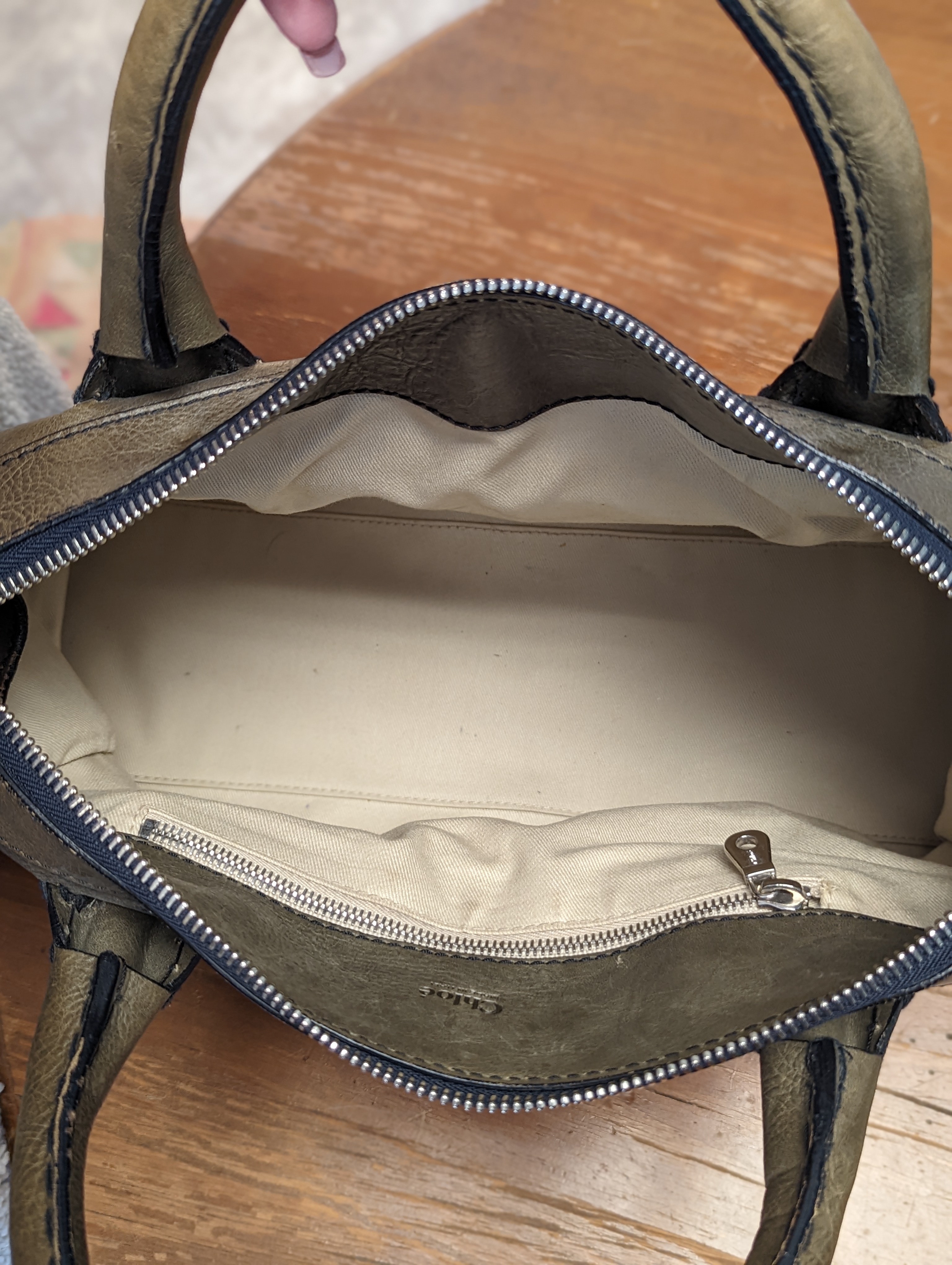 CHLOÉ Edith Leather Handle Bag – Image 5