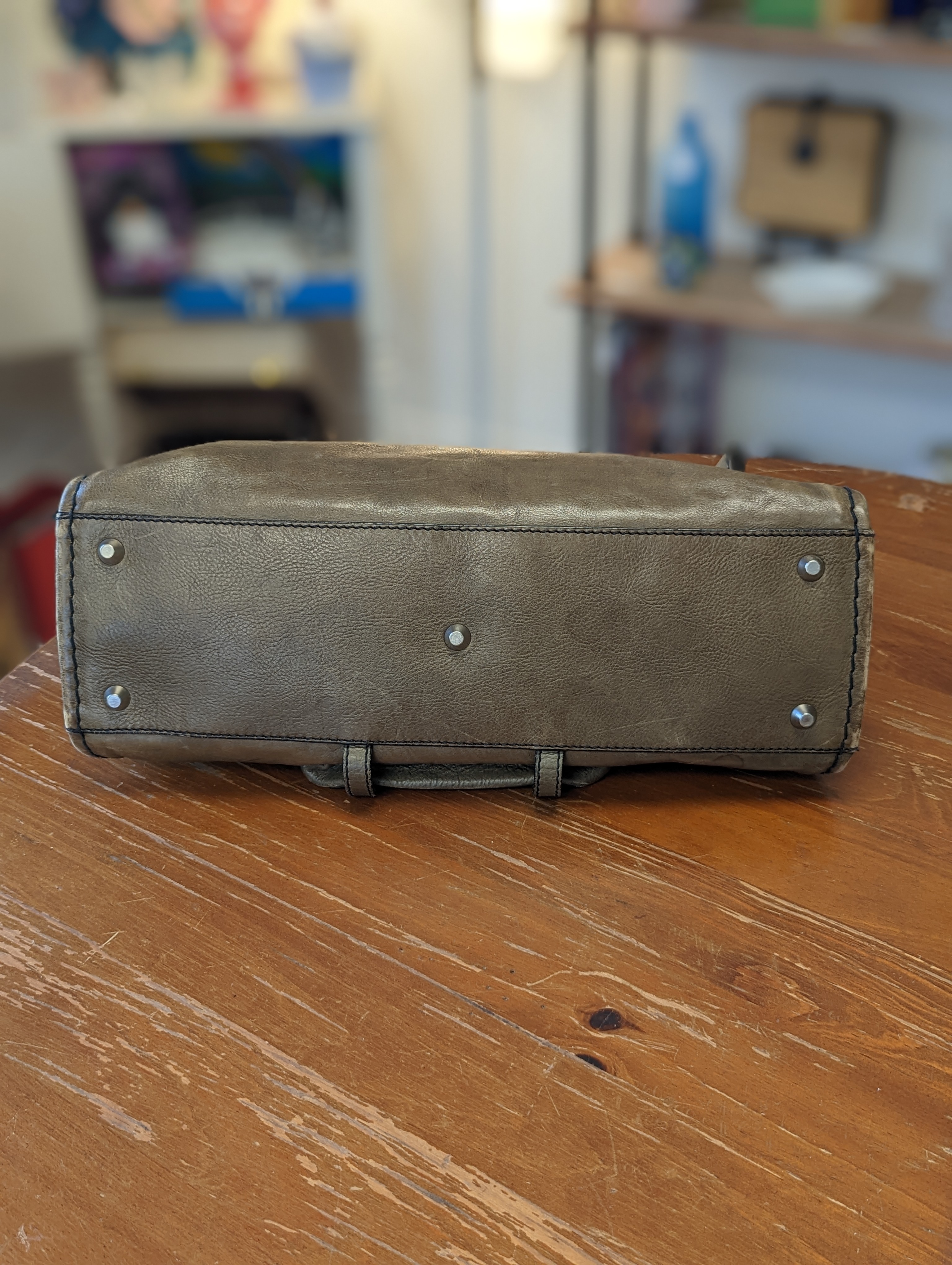 CHLOÉ Edith Leather Handle Bag – Image 6