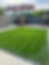 Lush green lawn in a landscaped garden project.