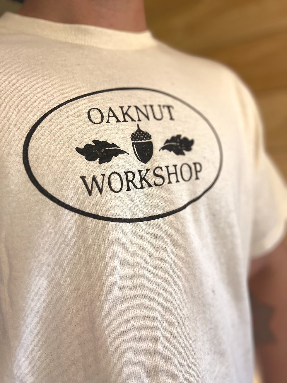 Thumbnail: Oaknut Workshop-Hand Stamped Tee