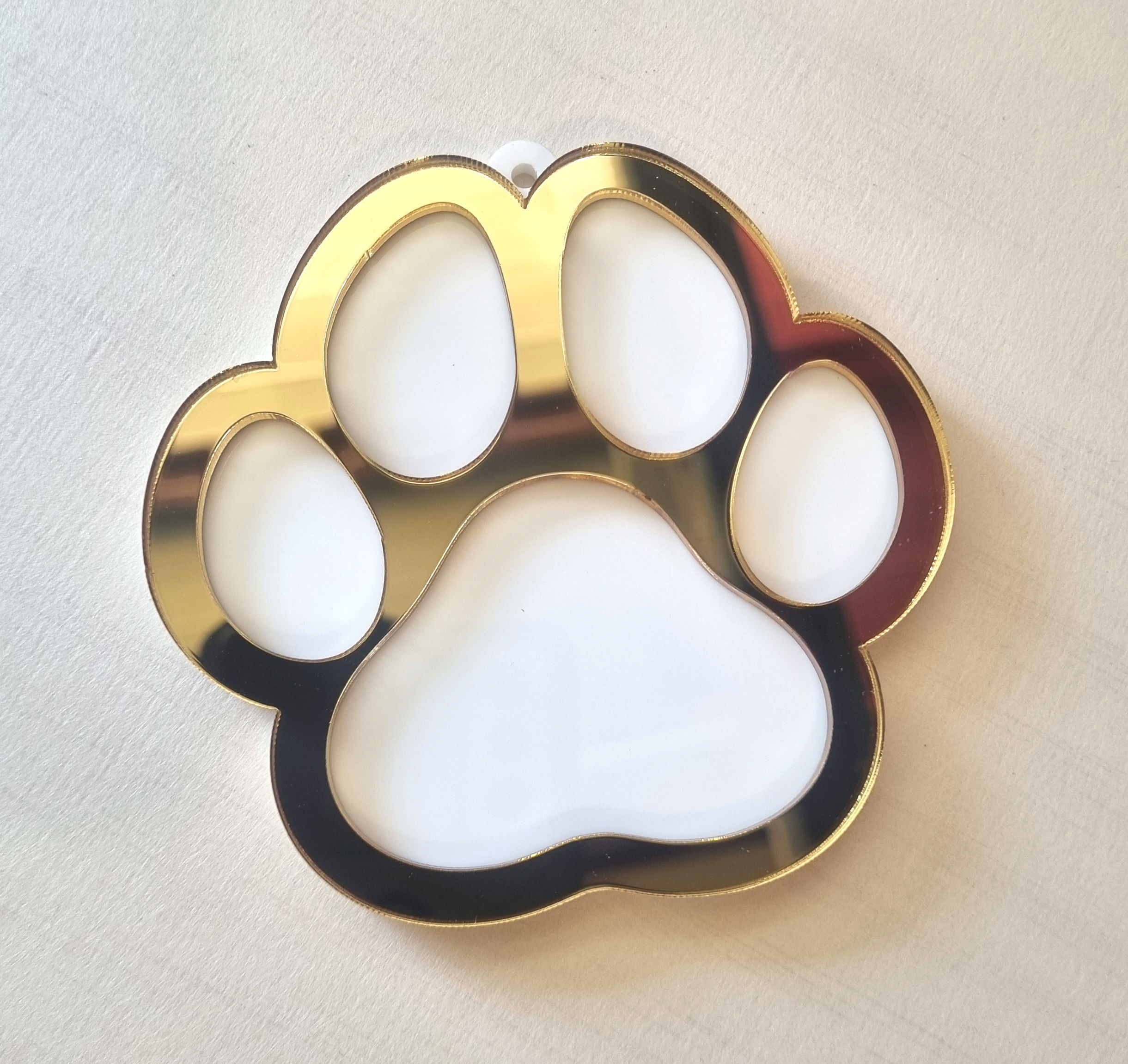 Paw Print Ornament