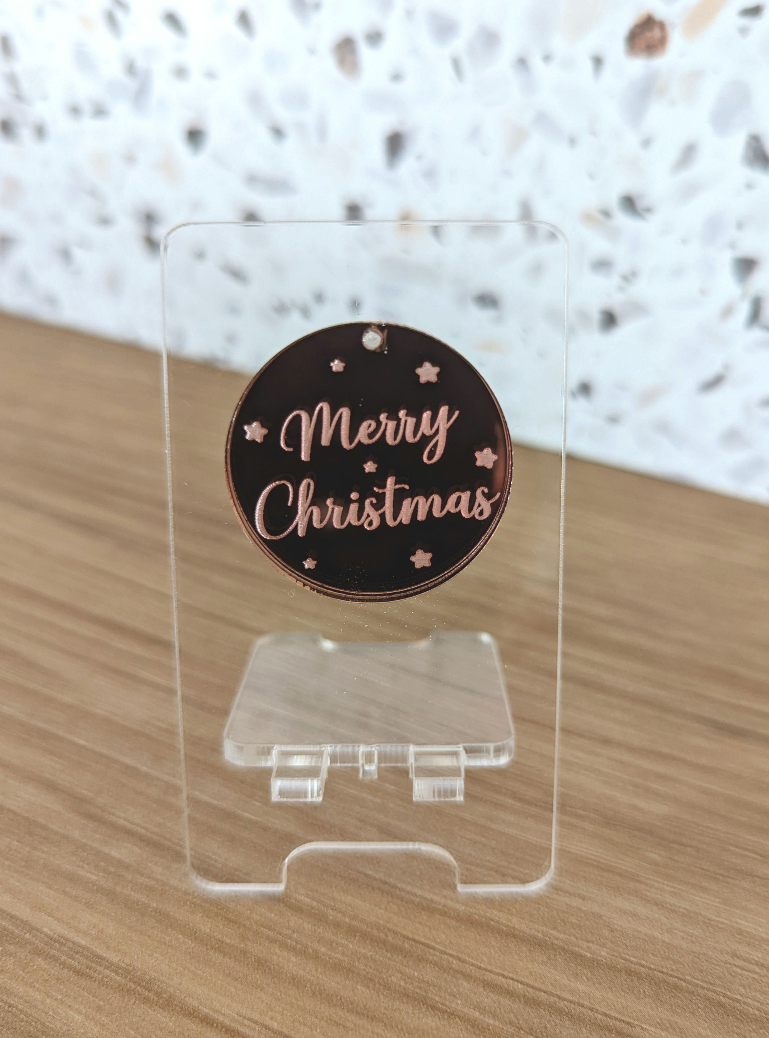 Earring Blanks "Merry Christmas" Pack of 8
