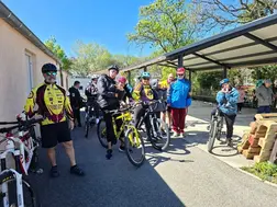 Sortie Handi VTT Entressen avec Istres Sport VTT
