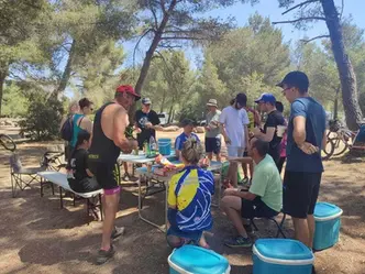 Journée convivialité Handi VTT avec Istres Sport VTT