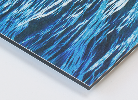 Miniaturbild: Alu-Dibond 4mm Weiß