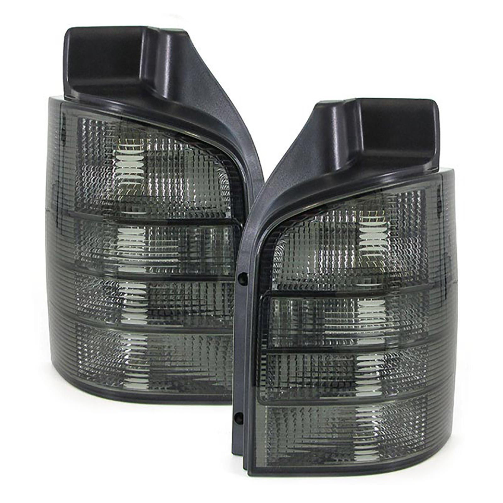 Taillights black smoke clear glass for VW Transporter T5