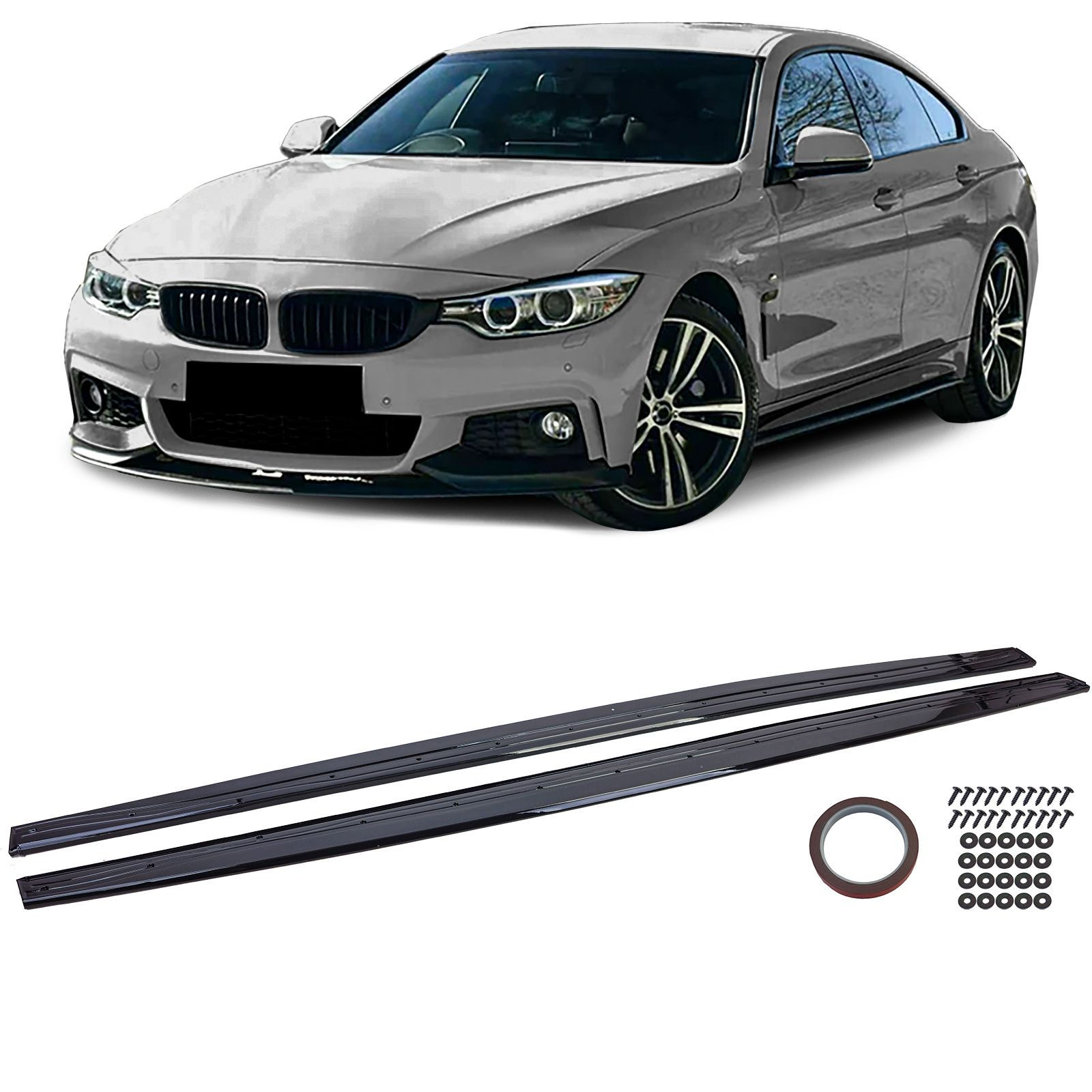 Side skirt extensions BMW 4 Series F32 F33 F36 13-21