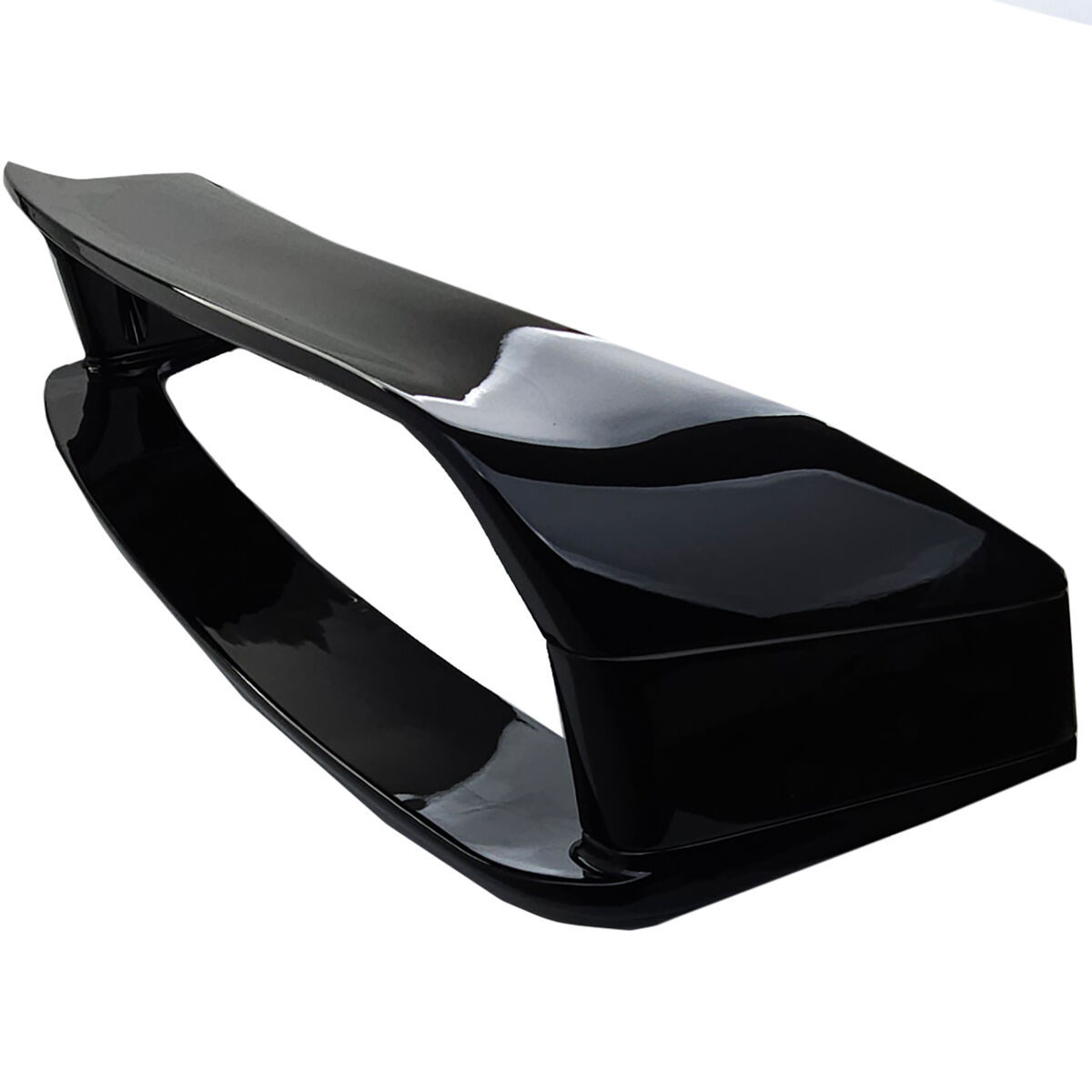 GT look rear spoiler, black gloss BMW E46 sedan / coupe