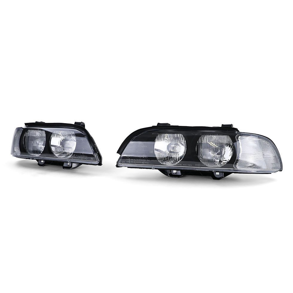Headlights with white indicators BMW E39 95-00