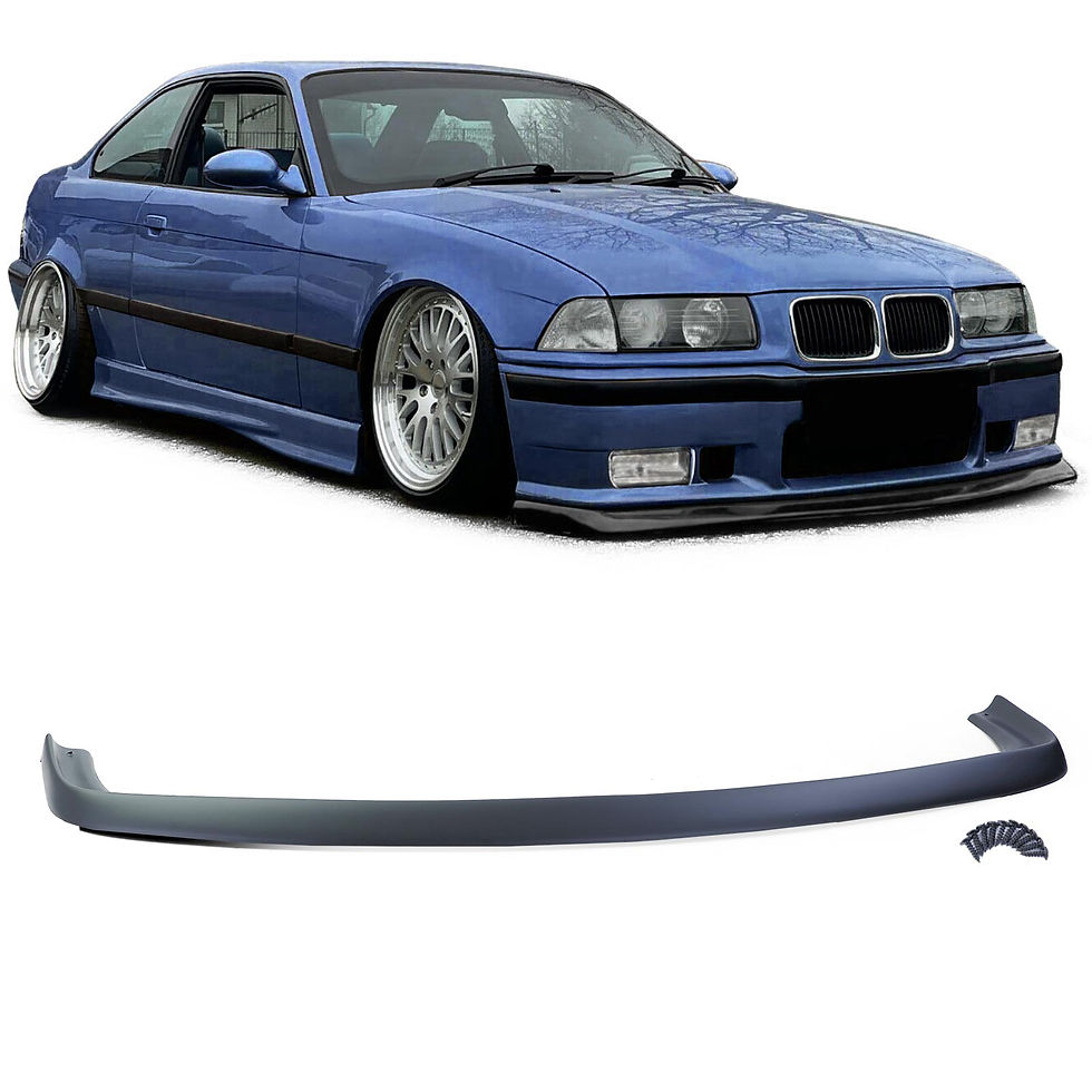 Миниатюра: Front lip large version -EVO- for M3 bumper E36